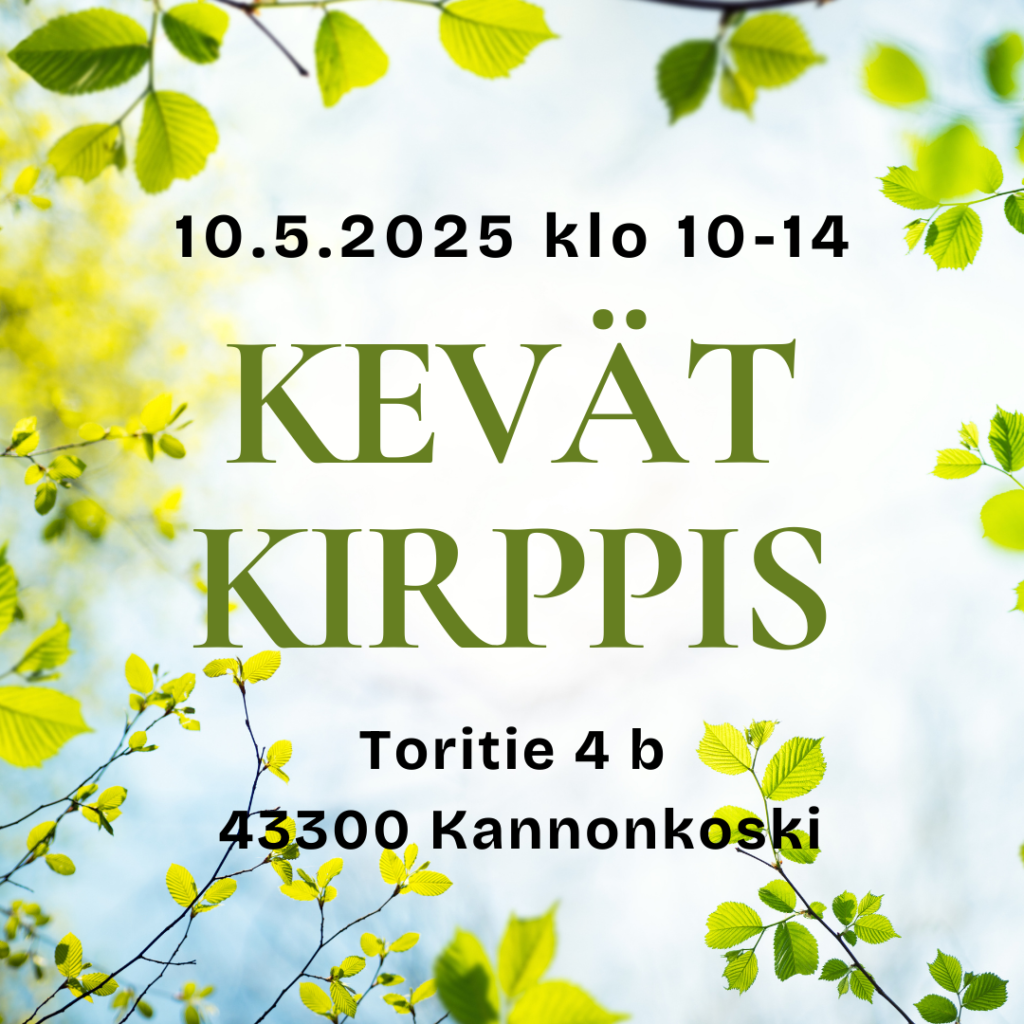Kevät Kirppis 10.5.2025